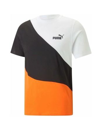 Chemisette Puma Power Cat Orange Foncé Homme