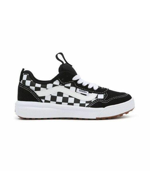 Jungen Sneaker Vans Range Exp Checkerboard Weiß Schwarz