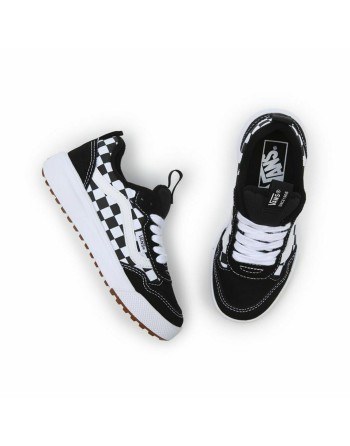 Scarpe da Tennis Casual Bambino Vans Range Exp Checkerboard Bianco Nero