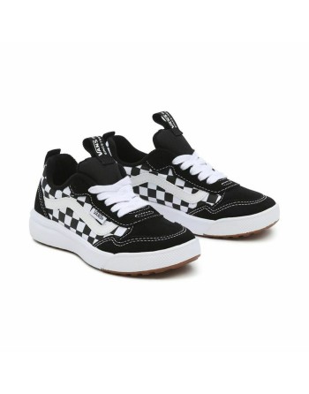Chaussures casual enfant Vans Range Exp Checkerboard Blanc Noir
