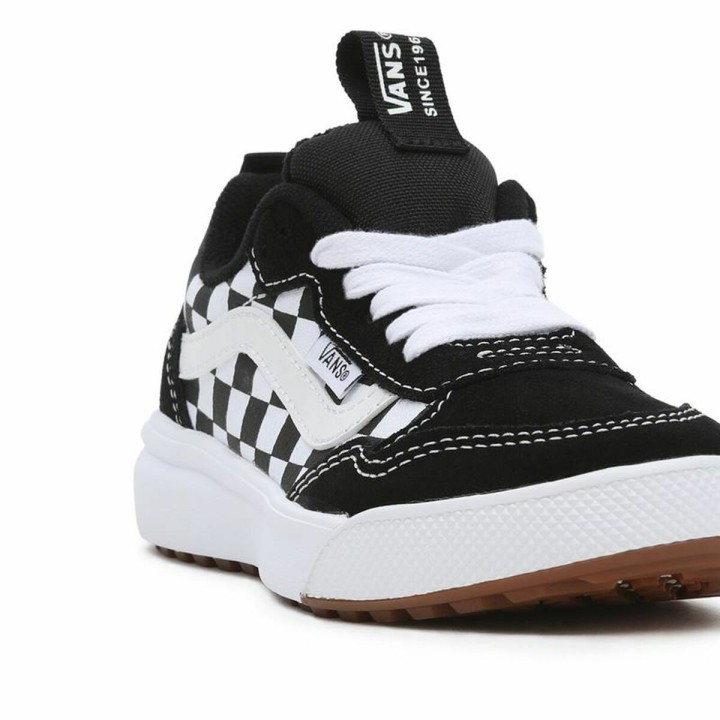 Zapatillas Casual Niño Vans Range Exp Checkerboard Blanco Negro