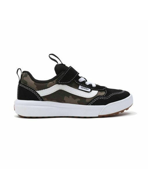Jungen Sneaker Vans Range Exp V Schwarz Militärgrün