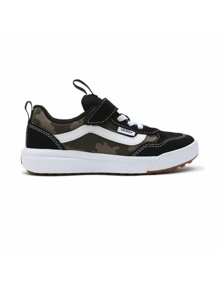 Jungen Sneaker Vans Range Exp V Schwarz Militärgrün