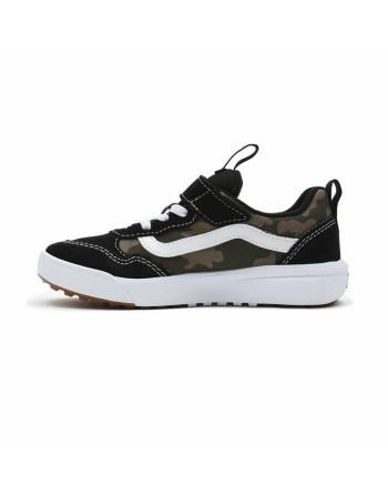 Jungen Sneaker Vans Range Exp V Schwarz Militärgrün