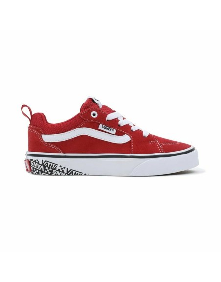 Jungen Sneaker Vans Filmore Rot