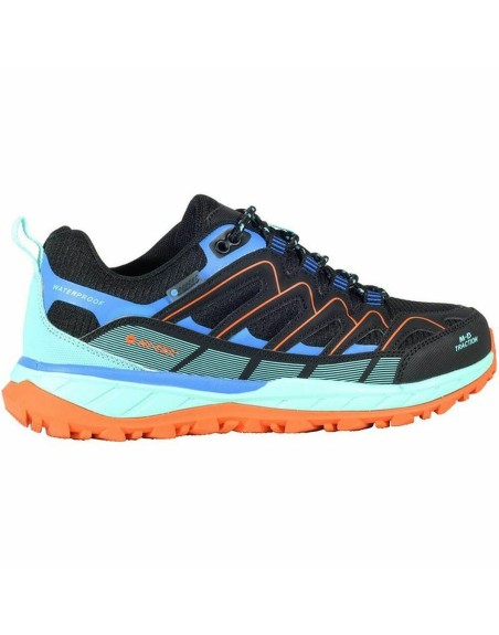 Sports Trainers for Women Hi-Tec Lander Low Moutain Blue Black