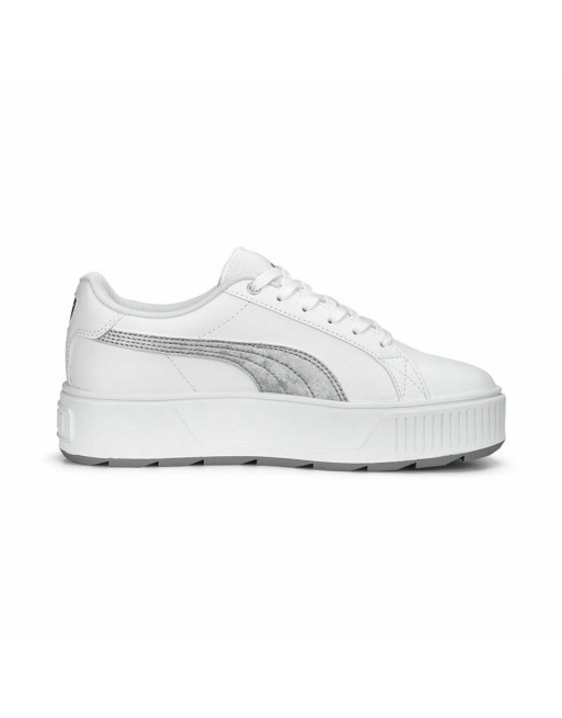 Zapatillas Casual de Mujer Puma Karmen Space Metalli Blanco