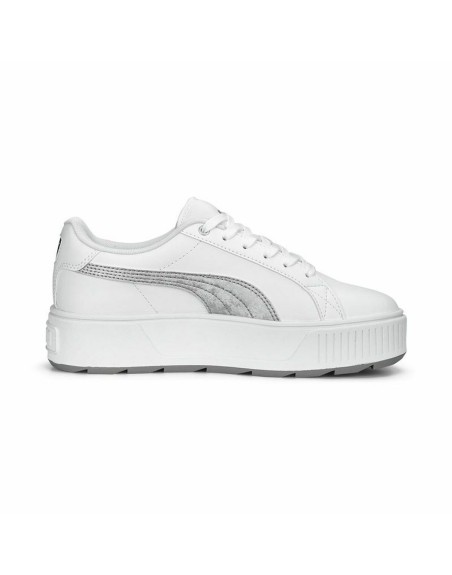 Casual Damenturnschuh Puma Karmen Space Metalli Weiß