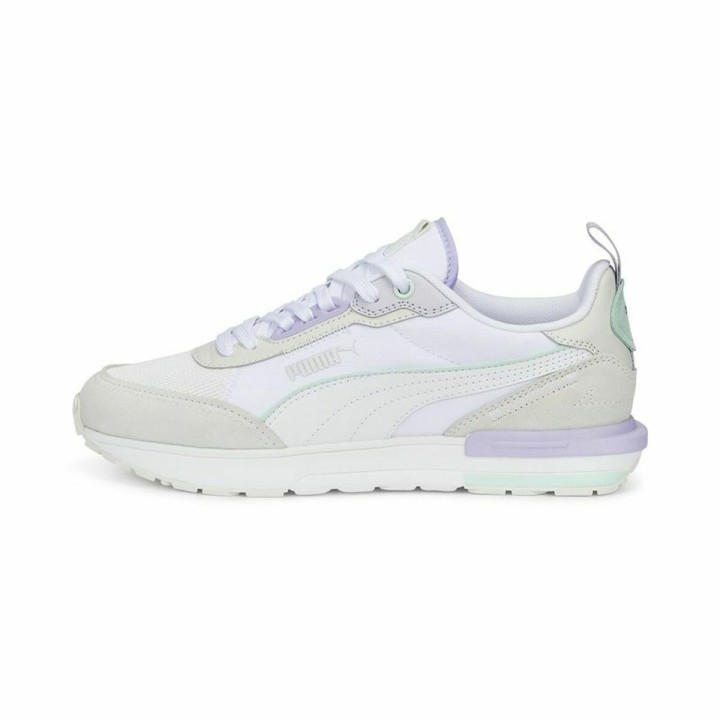 Kvinde Casual Sneakers Puma R22 Beige