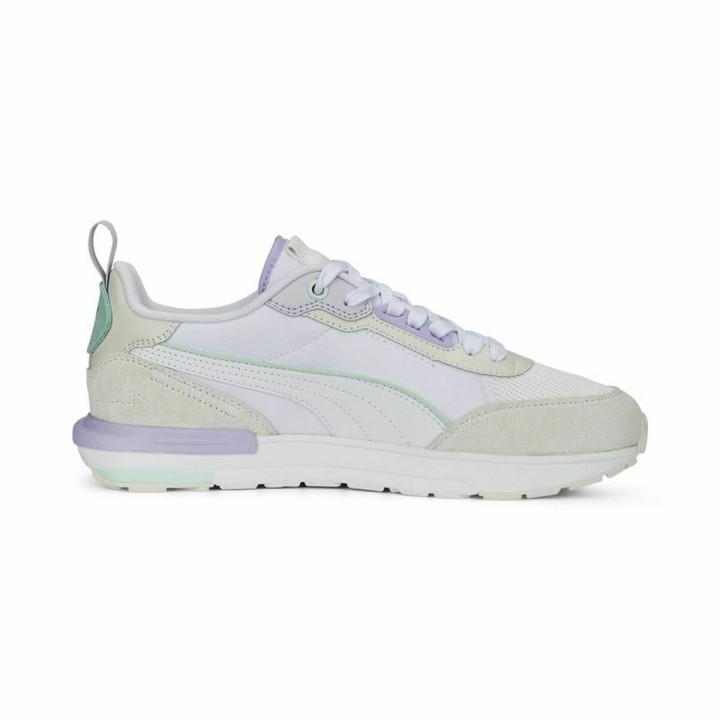 Kvinde Casual Sneakers Puma R22 Beige