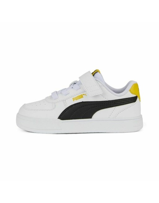 Scarpe Sportive per Bambini Puma Caven Ac+ Ps Bianco