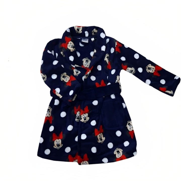 Morgenkåbe til Børn Minnie Mouse Mørkeblå