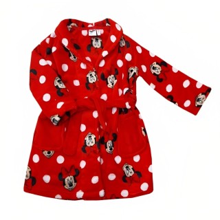 Morgenkåbe til Børn Minnie Mouse Rød