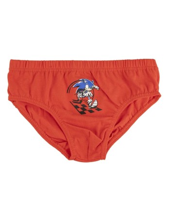 Pacco di Slip da Uomo Sonic 3 Unità Multicolore