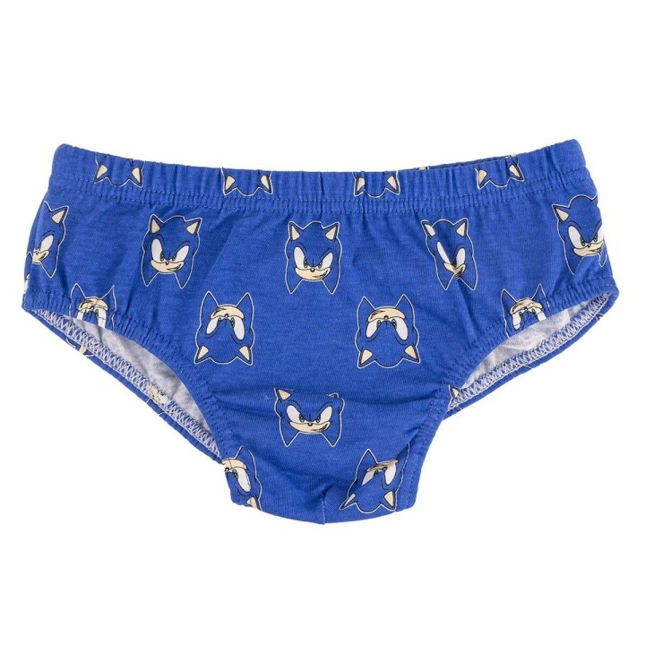 Pakke med boxershorts Sonic 3 enheder Multifarvet