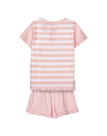 Pijama Infantil Minnie Mouse Rosa