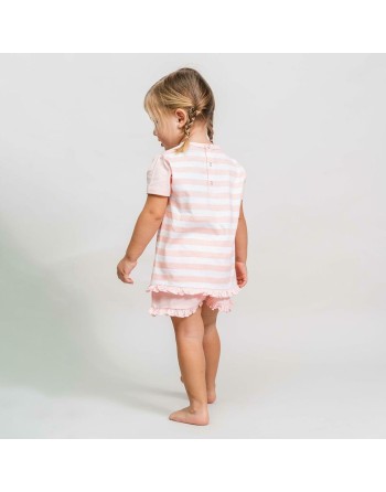 Pijama Infantil Minnie Mouse Rosa