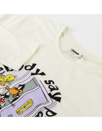 Pijama Warner Bros Lila Beige