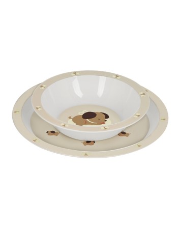 Set di Stoviglie Safta Puppy 22.5 x 26 x 5.5 cm (4 Pezzi)