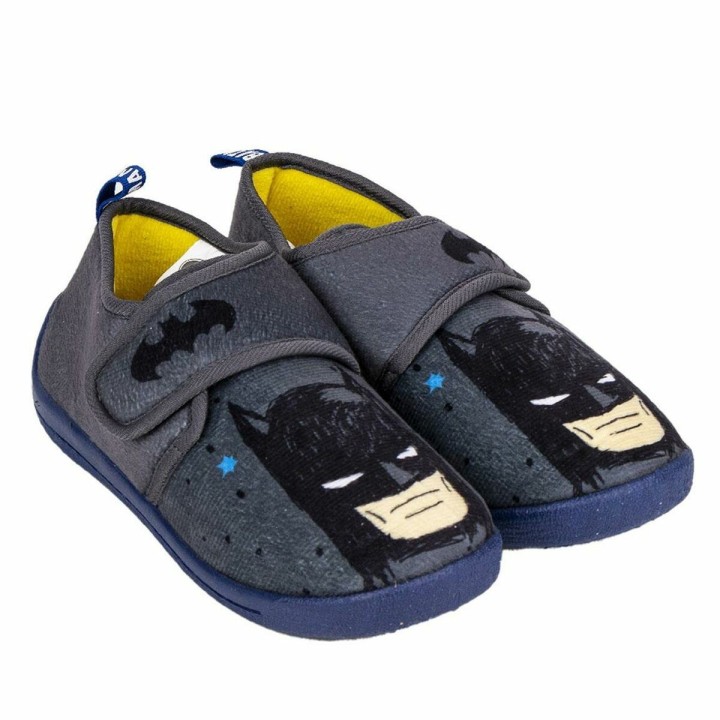 Hjemmesko Batman Velcro Mørkegrå