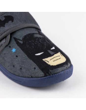 Hausschuhe Batman Velcro Dunkelgrau