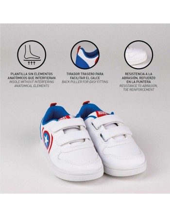 Kinder Sportschuhe The Avengers Velcro Weiß