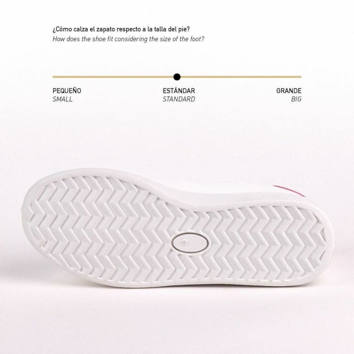 Scarpe Sportive da Donna Minnie Mouse Bianco