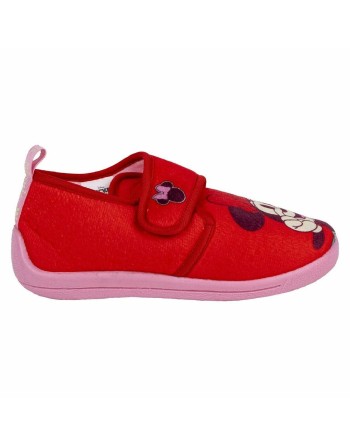 Hausschuhe Minnie Mouse Rot Velcro