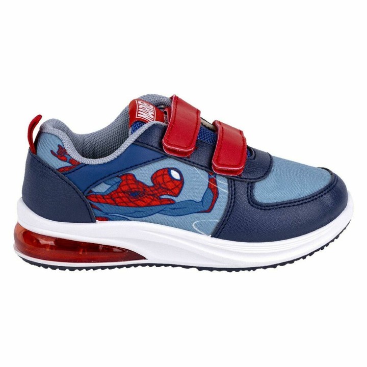 LED Træningssko Spider-Man Velcro Blå
