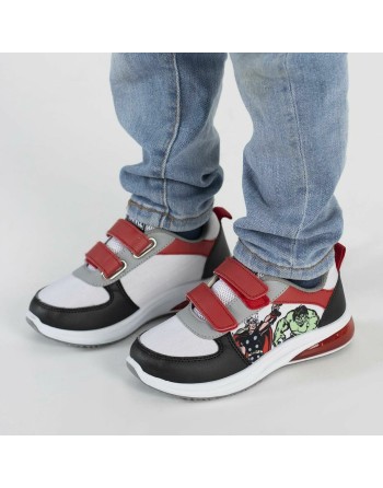 LED Træningssko The Avengers Velcro Sort