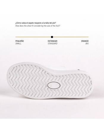 Scarpe Sportive per Bambini Mickey Mouse Velcro Bianco