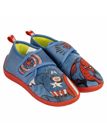 House Slippers Marvel Velcro Dark blue