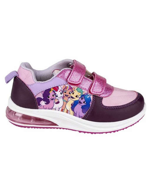 Zapatillas Deportivas con LED My Little Pony Velcro Rosa