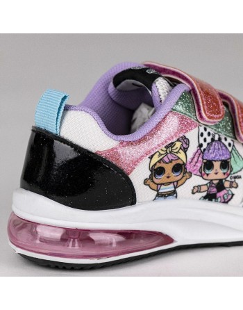Turnschuhe mit LED LOL Surprise! Velcro Schwarz