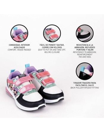 Turnschuhe mit LED LOL Surprise! Velcro Schwarz