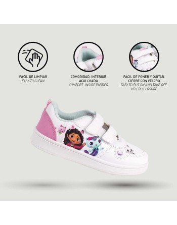 Sports Shoes for Kids Gabby's Dollhouse Velcro White