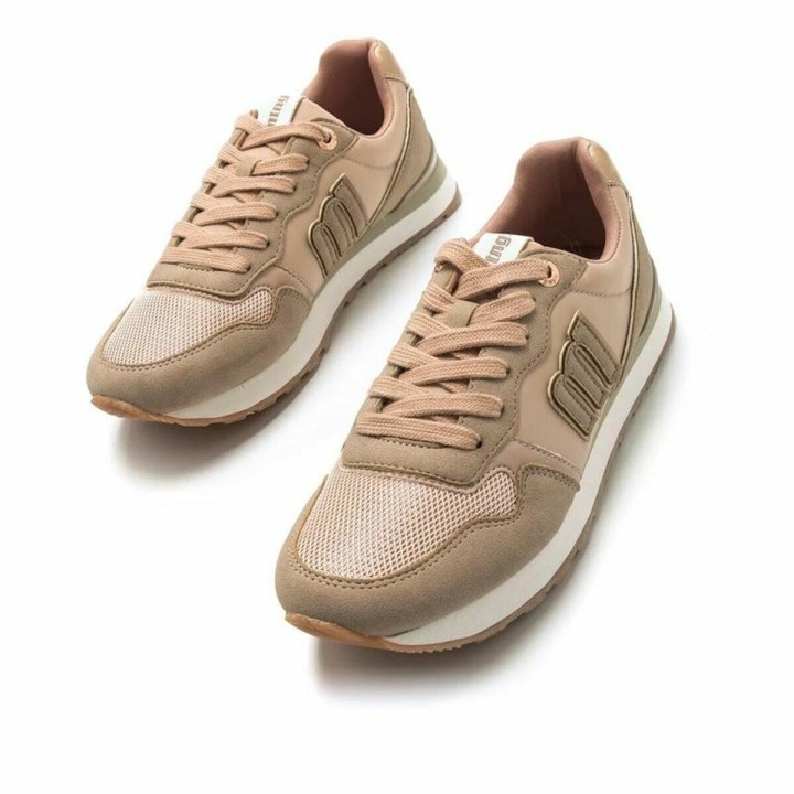 Kondisko til Kvinder Mustang Attitude Paty Camel Brun