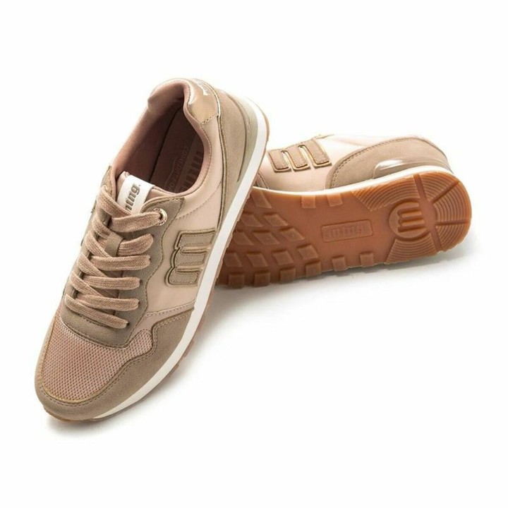 Kondisko til Kvinder Mustang Attitude Paty Camel Brun