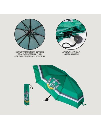 Foldable Umbrella Harry Potter Slytherin Green 53 cm