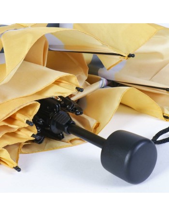 Paraguas Plegable Harry Potter Hufflepuff Amarillo 53 cm