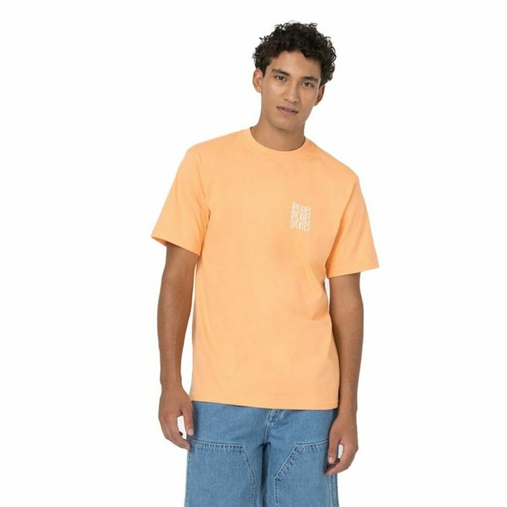 Camiseta de Manga Corta Dickies Creswell Naranja Hombre