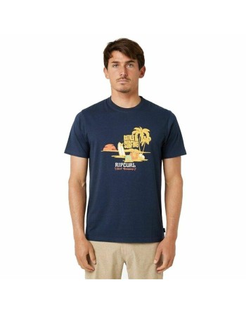 T-Shirt Rip Curl Framed Marineblau Herren