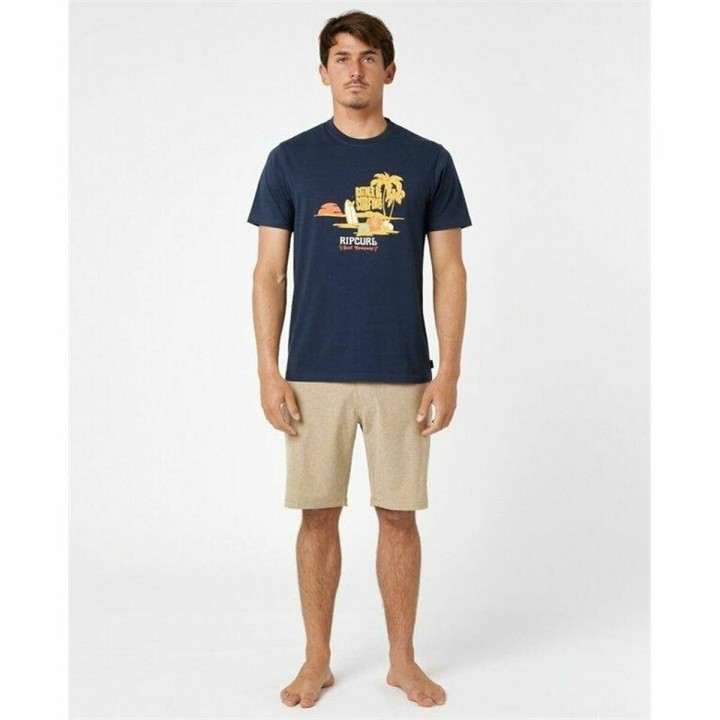 Maglia Rip Curl Framed Blu Marino Uomo