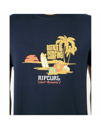 Maglia Rip Curl Framed Blu Marino Uomo