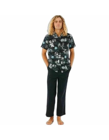 Chemise Rip Curl Swc Botanica S/S Homme Manche courte Noir