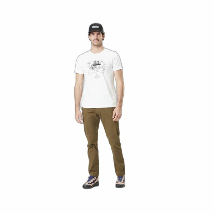 Maglia Picture  DS Surf Cabin Natural Bianco Uomo