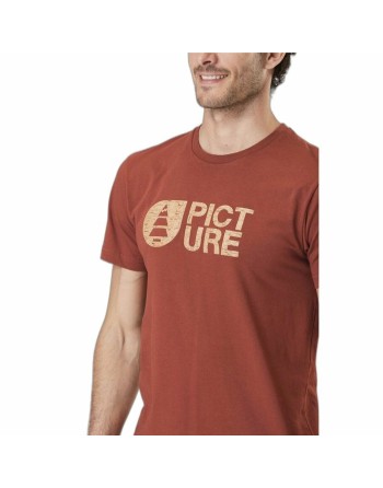 Maglia Picture Basement Cork Rosso Scuro Uomo