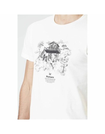 Maglia Picture  DS Surf Cabin Natural Bianco Uomo