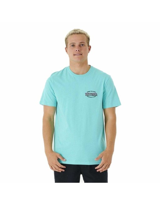 T-shirt Rip Curl Slasher Akvamarin Mænd