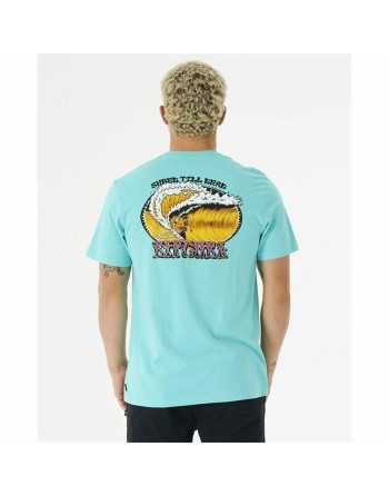 T-shirt Rip Curl Slasher Akvamarin Mænd